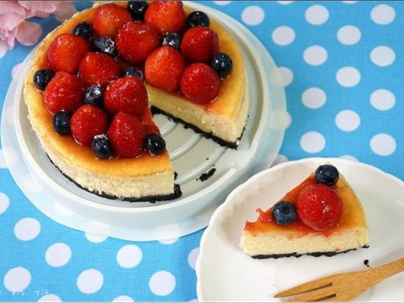 莓果优格乳酪蛋糕的做法