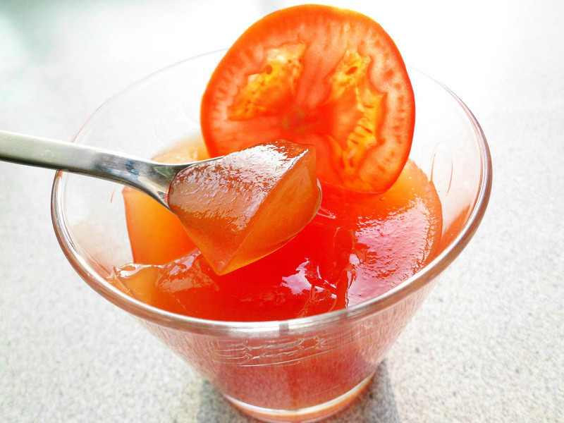 ? 番茄啤酒冻 ?的做法