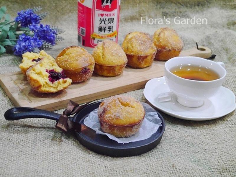 果酱甜甜圈马芬?光泉鲜乳的做法