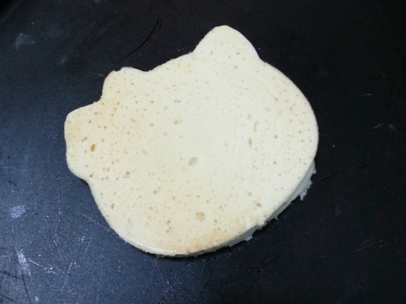 ��Kate���決���᲻�óԵ�Hello Kitty pancake(���ɱ�)������