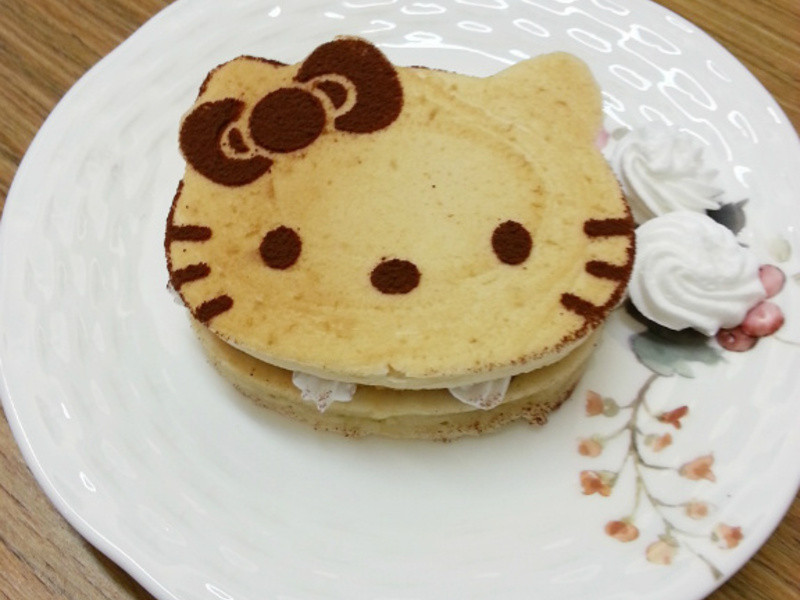 ��Kate���決���᲻�óԵ�Hello Kitty pancake(���ɱ�)������