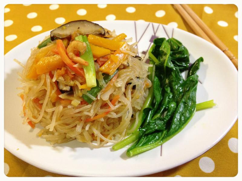 古早味金瓜炒米粉的做法