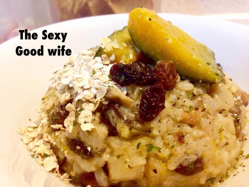 烤鸡南瓜炖饭的做法