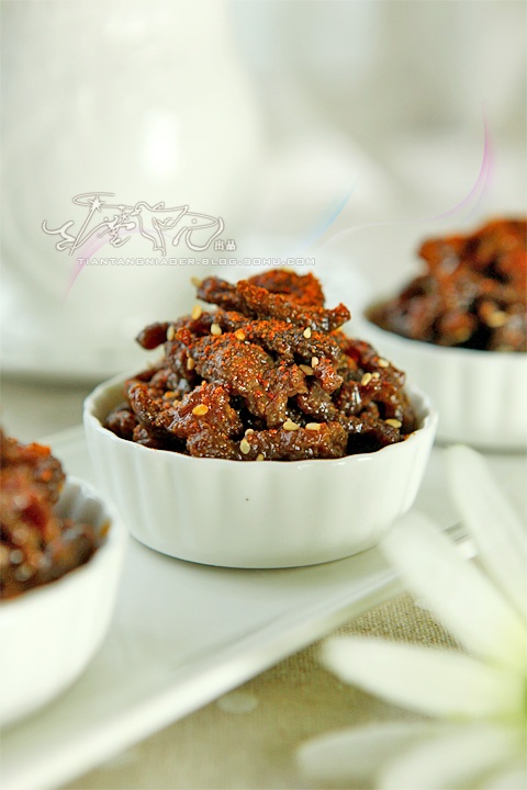 人见人爱不能停口的怪味羊肉干的做法