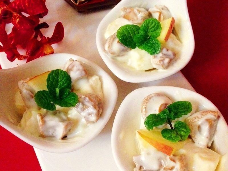 吉品鲍苹果沙拉的做法