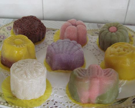 秀秀我的“七彩冰皮”的做法