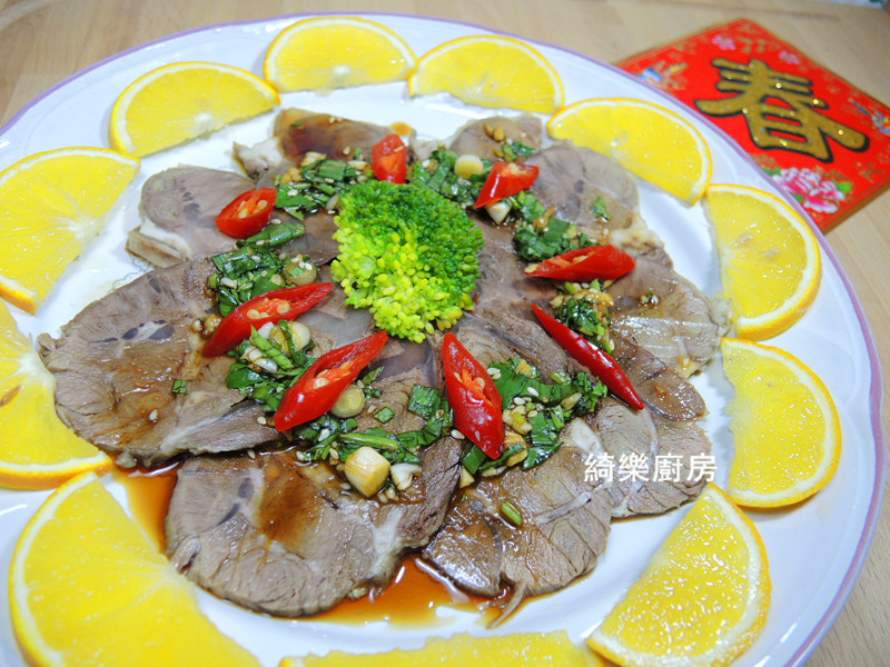 凉拌牛肉片的做法