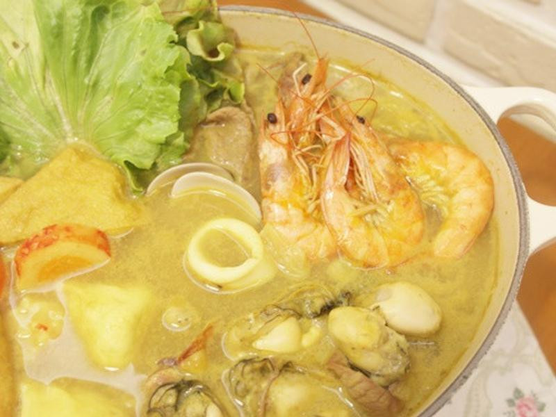 咖哩椰奶锅的做法