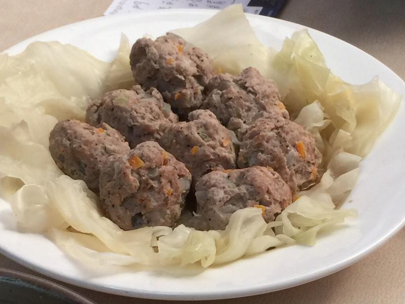 和风蔬菜牛肉丸子的做法