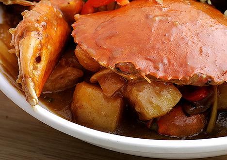 秘制咖哩蟹的做法