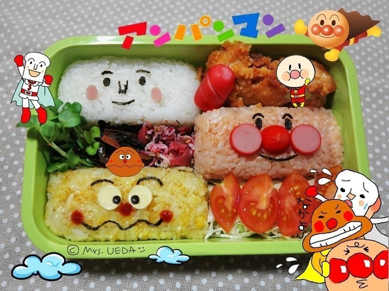 便当?(面包超人与伙伴篇)的做法