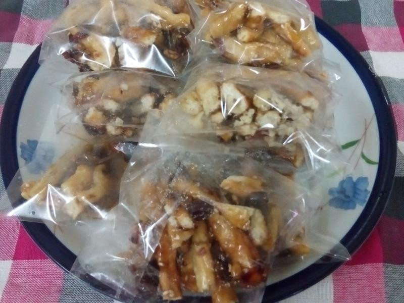 黑糖蔓越莓沙琪玛的做法