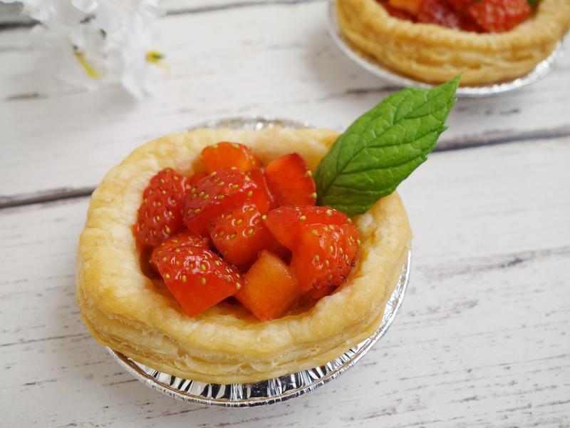 草莓蛋塔的做法