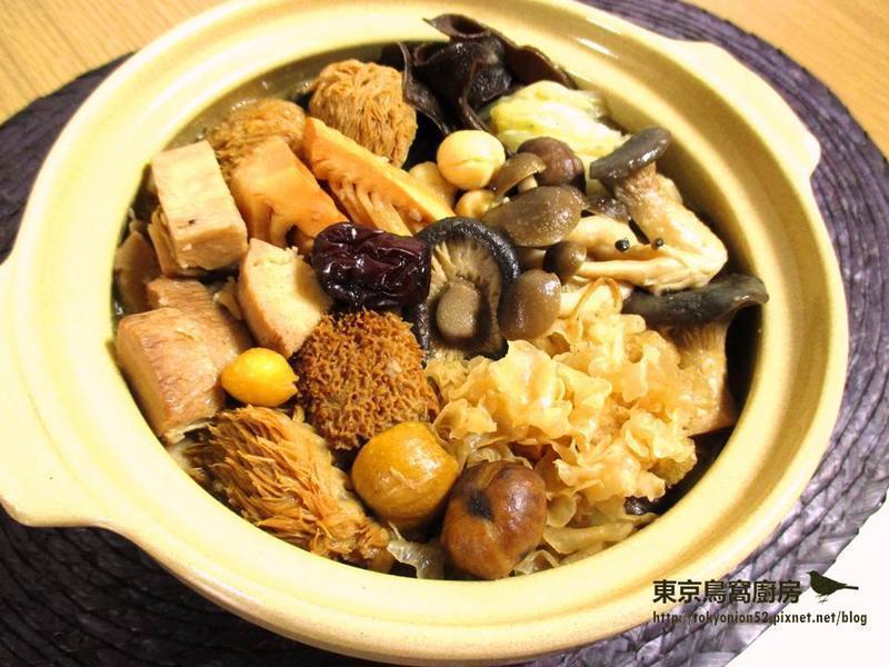 百菇素佛跳墙的做法