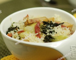 咸肉菜饭(电饭煲版)的做法