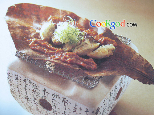 朴叶面豉烧生蚝的做法