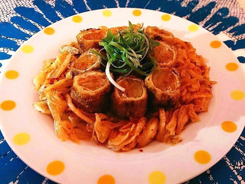 【 泡菜猪肉卷 】的做法