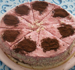 懒人版覆盆子慕斯蛋糕的做法