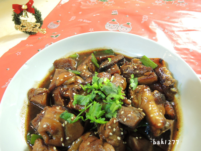 照烧芋头鸡肉的做法