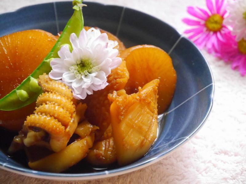 中卷煮大根的做法