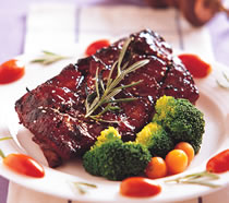 薰衣草猪排的做法