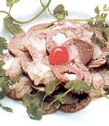 白油肝片的做法