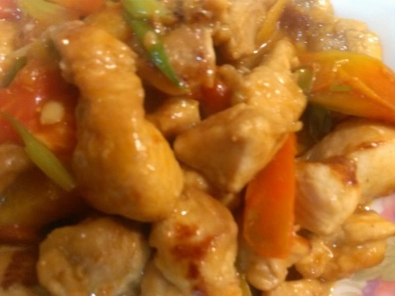 澄汁肉片的做法