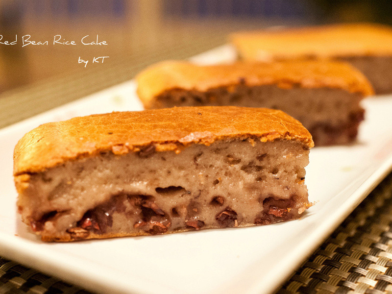 酥烤红豆牛奶年糕的做法