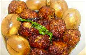 狮子头卤蛋的做法