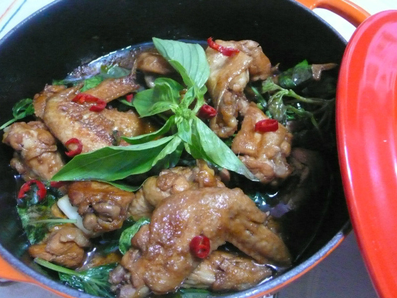 三杯烧鸡翼的做法