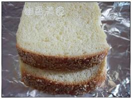芝麻鸡蛋土司的做法