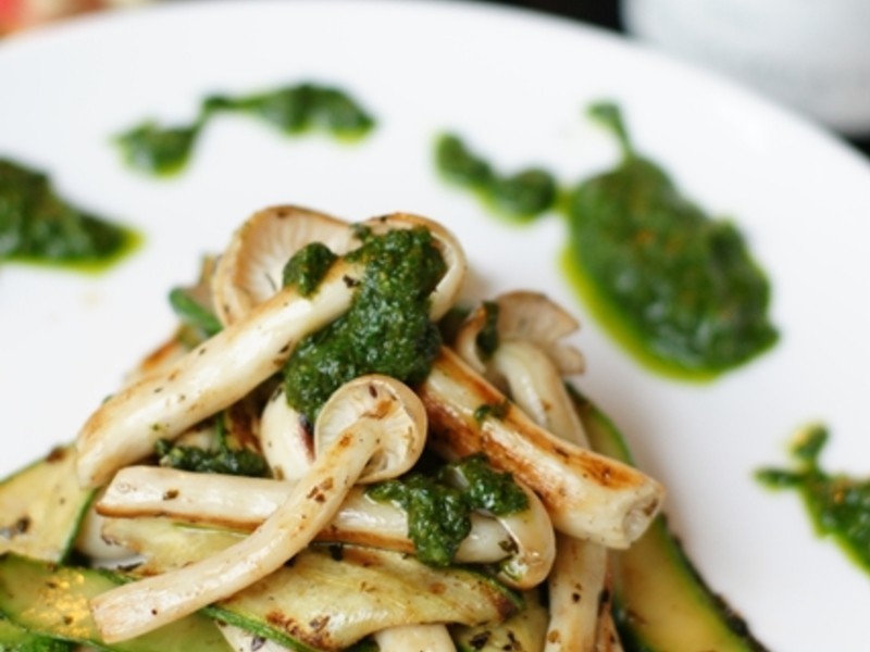 我的料理个人秀 ~~ 综合蔬菜佐罗勒酱汁的做法