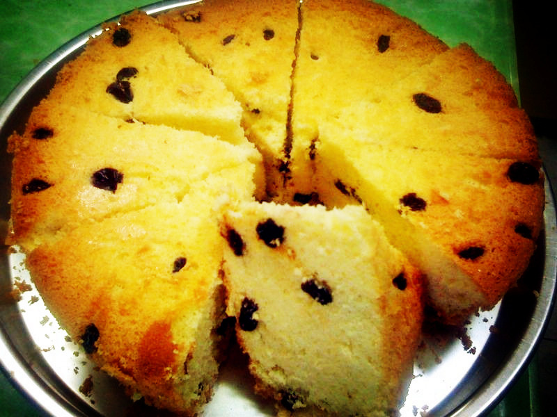 黑加仑蛋糕的做法