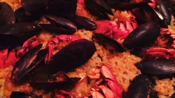 藏红花海鲜饭的做法