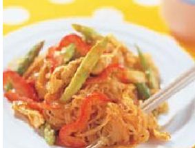 咖哩椰汁鸡焖冬粉的做法