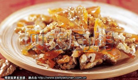 核桃糖蘸的做法