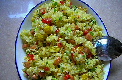 七彩缤纷咖喱饭的做法