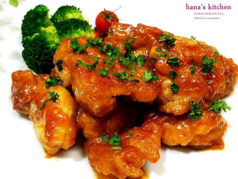 日式味噌淋酱鸡块的做法