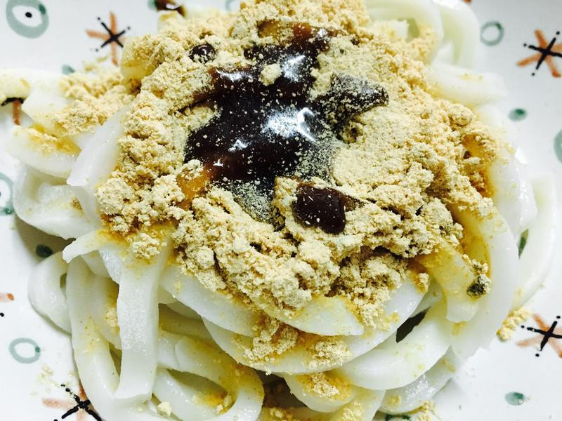 日式夏日冰凉黑糖乌龙面的做法