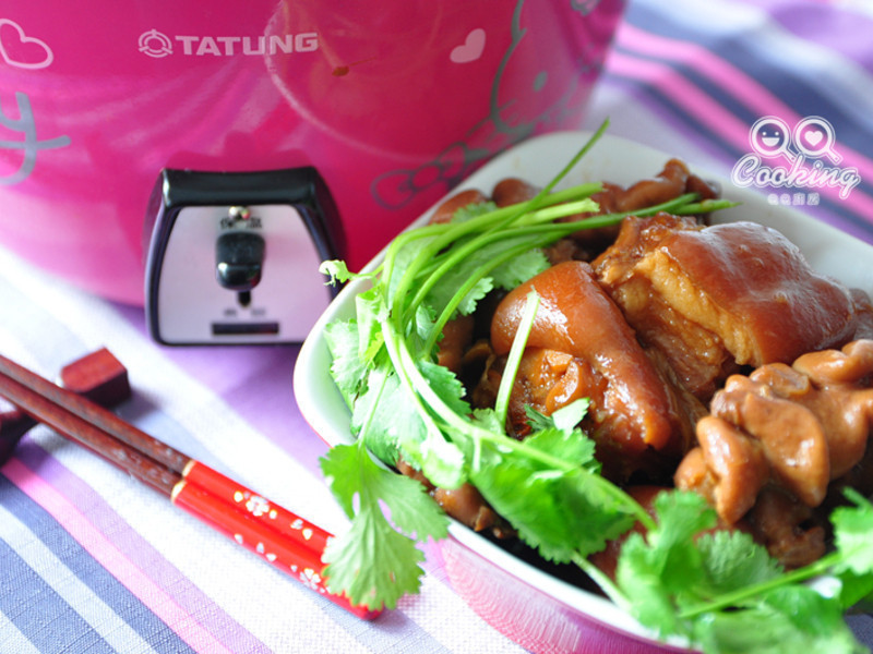 【我与大同的美味料理】醉香绍兴猪脚卤肥肠的做法