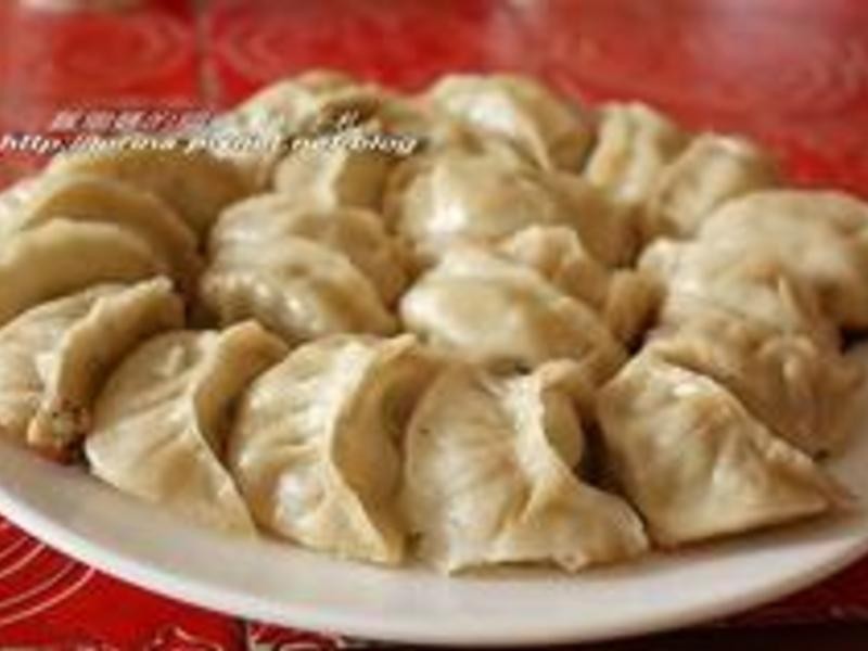 虾肉煎饺的做法