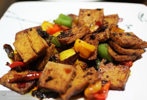 鸡汁麻辣豆腐干的做法