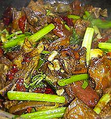 麻辣狗肉的做法