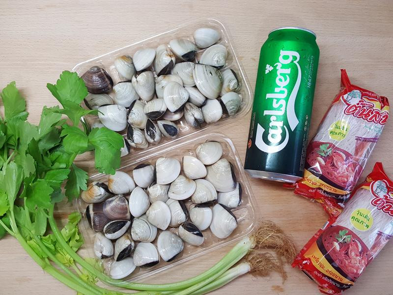 啤酒煮沙白的做法