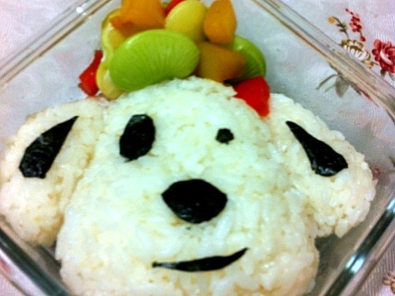 凯莉猫~幸福便当(狗狗国王)的做法