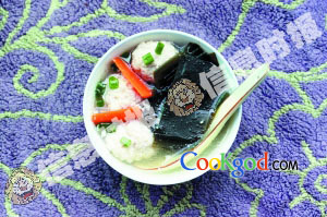 海带肉丸汤的做法