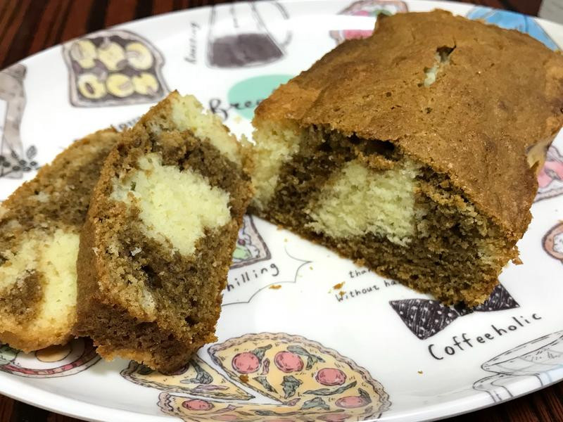 咖啡大理石磅蛋糕的做法