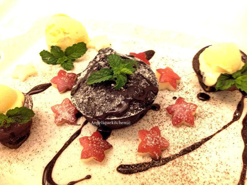 义大利巧克力爆浆蛋糕的做法