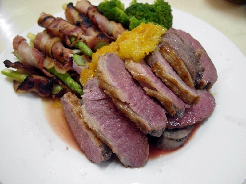 也来做法国名菜-橙汁鸭胸的做法