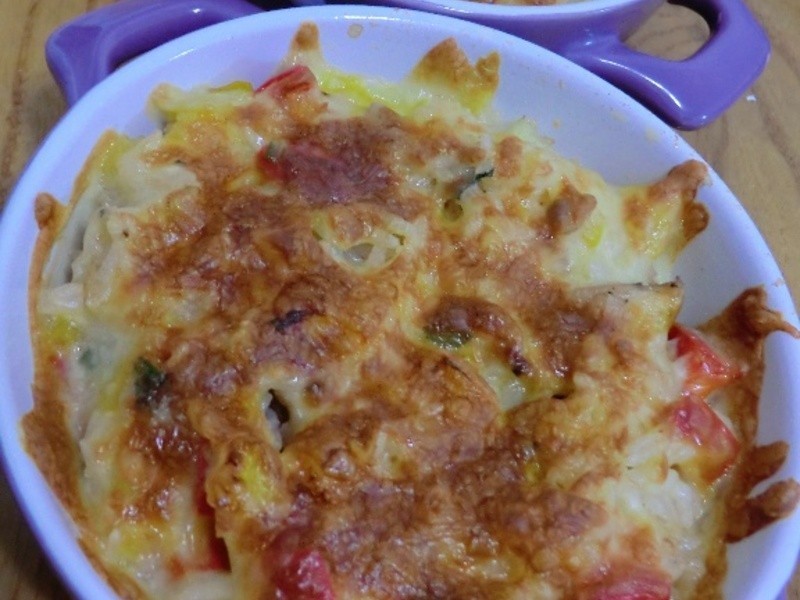 鸡肉焗烤饭的做法